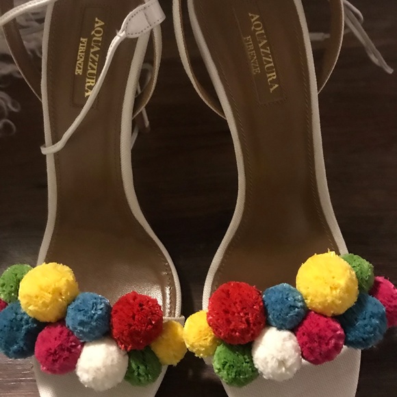 Aquazzua Pom Pom Sandal - Picture 5 of 5